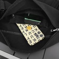 Bolso Bandolera De Lona Sólida Para Mujer Gran Capacidad Bolso De Compras Y Estudiante Bolso De Hombro Unisex Para Escuela - details 34