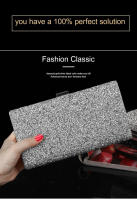 Bolso de mano de noche con lentejuelas de diamante para mujer, bolso de mano para boda, bolso de hombro para Banquete de fiesta, negro, dorado y plateado - details 4