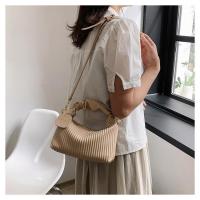 Bolso de Mano de Rayas Cinteladas Bolso de Verano de Moda para Mujeres - details 15