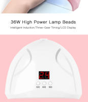 LULAA Profesional 36W UV LED Fototerapia Secador de Esmalte de Uñas Equipo de Salón para Manicura - details 6