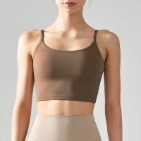 Top Deportivo de Yoga para Mujeres Algodón Transpirable Mejora de Figura con Almohadilla - details 2