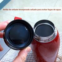 Taza Termo Grande de Acero Inoxidable 304 Aislamiento Térmico Creativo Portátil - details 3