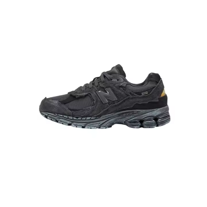 Zapatillas deportivas oficiales Leten NB 2002R negro verde/gris - 1