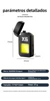 Encendedor Eléctrico Recargable USB Iluminación de Arco COB Gadgets Tecnológicos para el Hogar - details 9