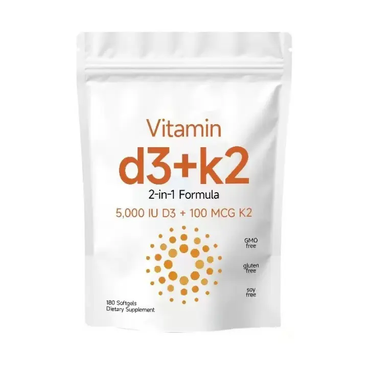 Vitamina D3 + K2 Cápsulas 300 Cápsulas vitaminaD3 + K2 Sup - 1