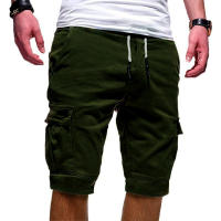 Verano nuevo hombre Casual Multi-Bolsillo hombre quinto pantalon hombre - details 1