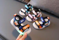 Sandalias de Dos Pies para Bebé 0-3 Años Zapatos de Playa para Niños y Niñas Moda de Verano Ligera - details 2