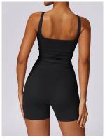 Pantalones Cortos Deportivos para Mujer Leggings de Yoga Correr Transpirables Prueba de Cuada Gimnasio Pantalones Cortos de Fitness Cintura Alta Push Up - details 24