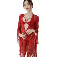 Lencería sexy camisón sexy encaje luffy hoja irregular sexo pijama - details 0