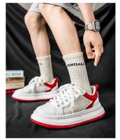 Moda 2025 Zapatos Blancos Cómodos y Ligeros para Hombres en Primavera y Verano - details 8