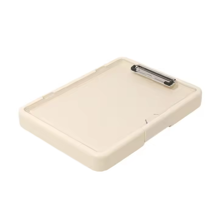 Carpeta multifuncional A4, organizador de archivos, tablero de documentos integrado de gran capacidad, almohadilla de escritura coreana Simple, papelería de oficina - 1