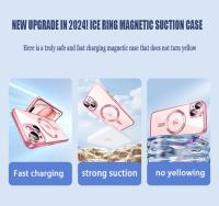 Funda de Silicona Ultra Delgada con Revestimiento Claro Protectora de Lente Magnético Magsafe para iPhone Rosa - details 2