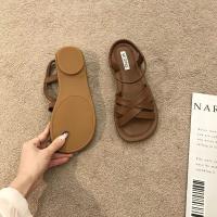 Sandalias Planas de Verano Transpirables Estilo Playero Romano para Mujeres - details 4