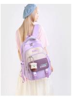 Mochila Escolar Kawaii OKKID Multiple Bolsillos para Primaria y Secundaria - details 24
