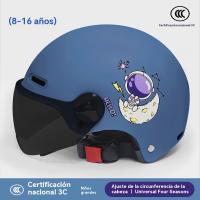 Ccasco infantil moto aire libre resistente viento seguro coche electrico Equipo Protector - details 5