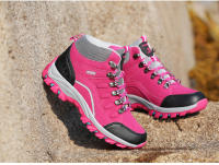 Zapatos de senderismo de alta calidad para mujer, botas impermeables para otoño e invierno, para exteriores, deportivas, senderismo, montaña, escalada, calzado atlético - details 4