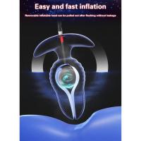 Leten-estimulador de expansión del punto G para adultos, tapón Anal Iatable, dilatador, consolador grande, juguete sexual de inserción, masajeador de próstata masculino - details 14