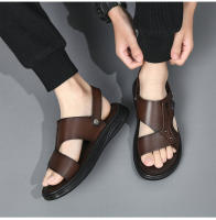 Nuevas Sandalias de Hombre 2025 Zapatos de Playa de Verano Estilo Doble Propósito para Conducir y Usar al Aire Libre Antideslizantes para Papá - details 10