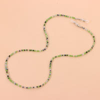 Cadena de gafas con forma de bola de arroz para mujer, dispositivo de fijación antideslizante multiusos, versátil, colorido, a la moda - details 10