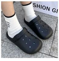 Feslishoet Mules Zapatos Parejas Zapatillas de Verano Sandalias Slides Mujer EVA Suave Antideslizante Acogedor Nube Adecuado Interior y Exterior - details 11