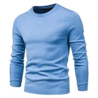Suéter grueso de cuello redondo para hombre, jersey de punto cansado, tops de otoño e invierno - details 26