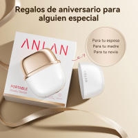 ANLAN Radiofrecuencia facial, Dispositivo de belleza RF multipolar, Lifting facial EMS, Reafirmación de la piel, Antiarrugas y antiedad, Masajeador de luz de 3 colores para el cuidado de la piel, Oro de 24 quilates - details 9