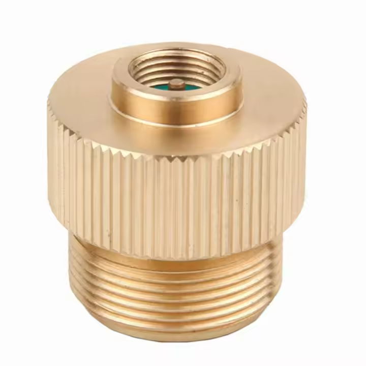 Adaptador para estufa de camping, válvula de gas MAPP 1 "-20 a 7/16" -28 UNF, estufa de camping, conversión de tanque de combustible, cocina al aire libre - 1