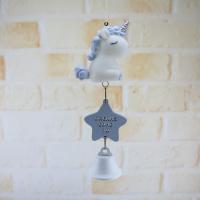 Campanas de viento de unicornio, decoración creativa y novedosa para el hogar, piezas colgantes, manualidades - details 0