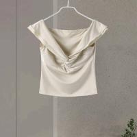 Conjunto de Moda de Verano para Mujer Top de Encaje con Cuello en V y Falda Larga de Cintura Alta - details 2