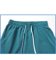 Nuevos pantalones cortos de seda de hielo para hombre, pantalones cortos informales de secado rápido transpirables sencillos de verano para exteriores, pantalones cortos deportivos finos ligeros y sólidos para hombre - details 7