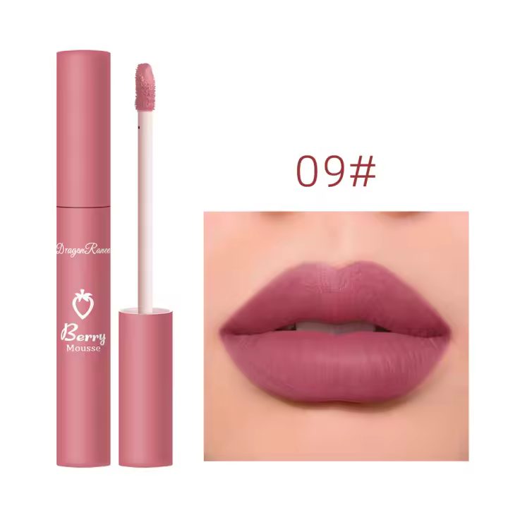 Sweet Kiss Lip Glaze lápiz labial Magnum mate no caída no pegajoso taza polar Lip Glaze Cup lápiz labial Magnum mate de larga duración - 1