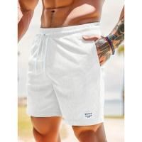 Pantalón Corto para Hombre Verano 2025 Pana Deportiva Ajustable Moda Casual Urbana - details 2