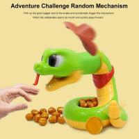 Juguete eléctrico de serpiente de cascabel: aterrador y complicado, ideal para juegos de fiesta, juego de fiesta de cazador de oro de serpiente de cascabel hambriento para niños y niñas - details 9