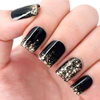 24 UDS Diseño de estampado de leopardo de longitud media francesa densidad de ballet de uñas artificiales rebajada prensada en uñas terminadas - details 4
