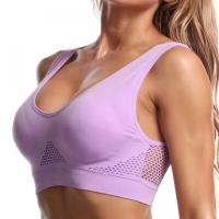 Sujetador deportivo, sujetadores transpirables con almohadilla extraíble, sujetadores deportivos para mujer, ropa de gimnasio para correr, ropa interior inalámbrica para mujer, sujetador de Yoga - details 10