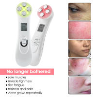 Masajeador Facial de radiofrecuencia, máquina de estiramiento Facial, terapia de fotones Led, dispositivo de belleza antiarrugas de microcorriente - details 9
