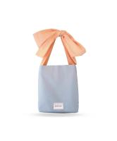 Pagiroga Bolso de hombro estilo lazo, correa de color en contraste, bolso de hombro ajustable - details 8