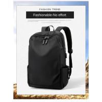 Mochila Escolar para Hombre Impermeable de Nylon, Mochila para Portátil de Computadora con Carga USB, Gran Capacidad para Libros y Viajes al Aire Libre - details 1