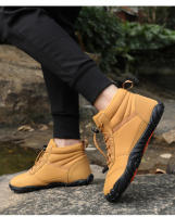 Botas de nieve impermeables para hombre y mujer, botines informales de felpa para mantener el calor, Unisex, Invierno - details 17