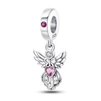 Encanto Clásico de Plata Esterlina S925 - Romántico Pulsera de 3mm con Zirconio - Ideal para Joyería DIY para Mujeres - details 20
