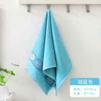 Cotton Wash Towel Cotton Absorbent Adult Bath Towels Solid Color Soft Friendly Face Hand Shower Towel For Bathroom WashclothHot - details 5