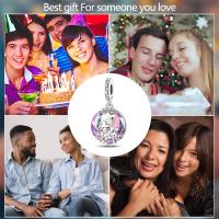 Nuevos Dijes de Plata de Ley 925 Diseño de Abrazo de Amor Zirconia Joyería de Mujer DIY Pulseras - details 4