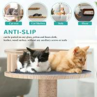 Cartón autoadhesivo para gatos, protector de sofá con rascador y alfombrilla antiarañazos, accesorios duraderos para muebles para gatos - details 1