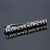 Clip de corbata clásico para hombre, varios tipos, chapado en Metal de lujo, diseño de cristal, regalo de boda - details 7