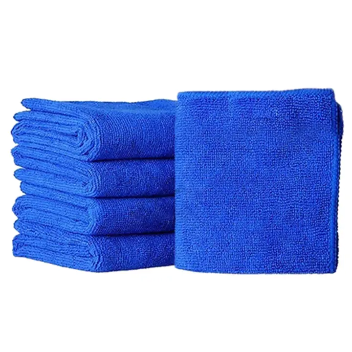 Toalla de limpieza absorbente de fibra de 5 piezas, 25x25CM - 1