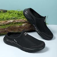 zapatos de malla para hombre, suaves, transpirables, ligeros, cómodos, informales, sin cordones, para caminar, zapatillas para hombre - details 6