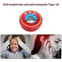 Alivio Herbal para Dolor y Nauseas Crema Refresca de Músculo Rojo Alivio Médico para Cabeza y Estómago - details 3