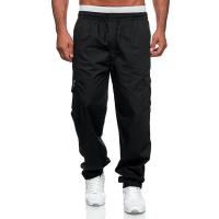 Jerseys rectos con múltiples bolsillos para hombre, pantalones casuales, pantalones Fiess - details 0