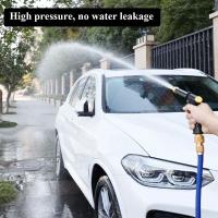 Pistola De Agua Portátil De Alta Presión Para Limpieza De Coches Máquina De Lavar Jardín Riega Rojita Aluminio Columna De Agua - details 1