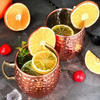 Taza de Vino Moscow Mule de Acero Inoxidable de 500ml Herramienta de Bar para Café y Cerveza para Ramadan - details 1